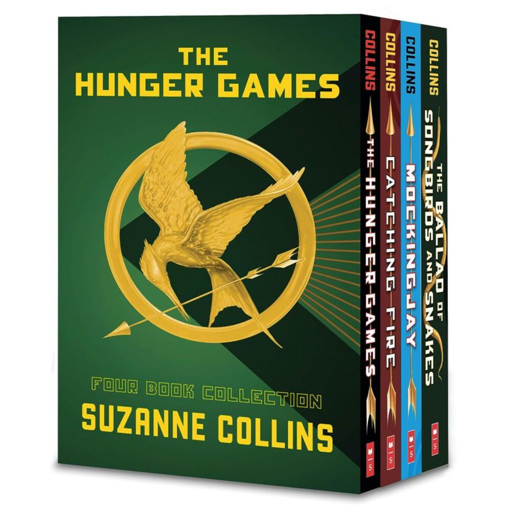 Scholastic - HUNGER GAMES 1-4 BOX SET (PB) - by Suzanne Collins Green